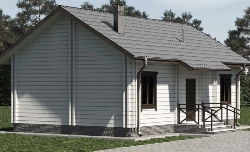 Белорусы смогут приобрести срубы домов площадью 50 и 60 квадратных метров